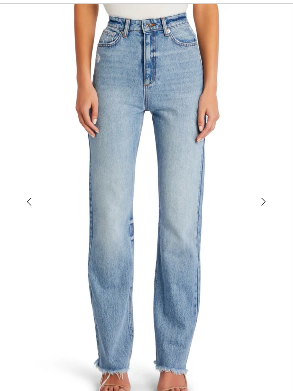 Brooklyn High Rise Straight Jeans Seroya